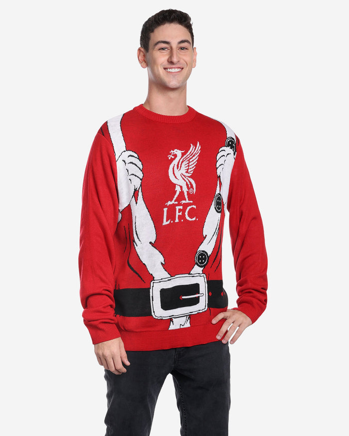 Liverpool FC Santa Is A Fan Christmas Jumper FOCO S - FOCO.com | UK & IRE