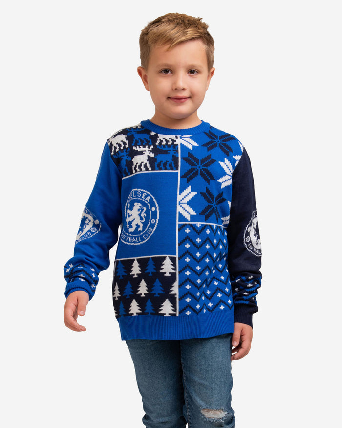 Chelsea FC Youth Christmas Sweater FOCO S - FOCO.com | UK & IRE