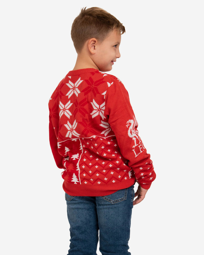 Liverpool FC Youth Christmas Sweater FOCO - FOCO.com | UK & IRE