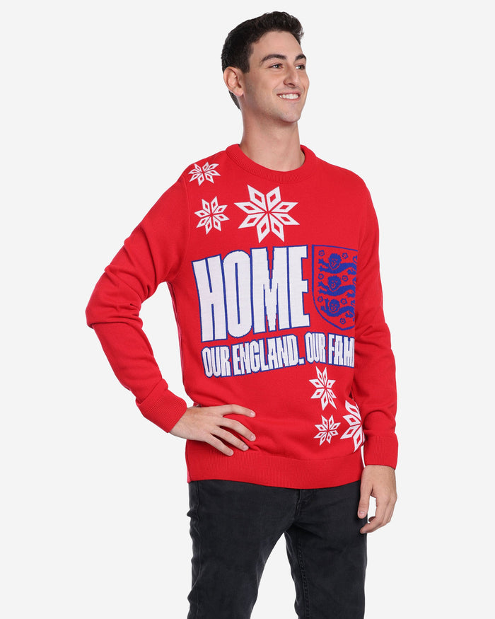 England It's Home Snow Christmas Jumper FOCO S - FOCO.com | UK & IRE