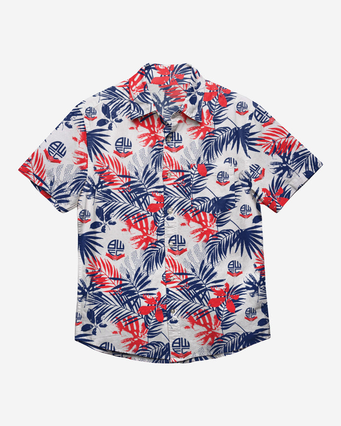 Bolton Wanderers FC Floral Button Up Shirt FOCO - FOCO.com | UK & IRE