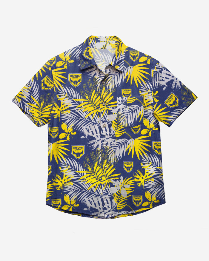 Oxford United FC Floral Button Up Shirt FOCO - FOCO.com | UK & IRE
