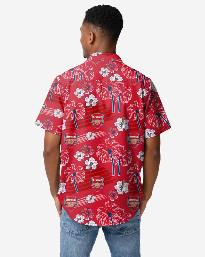 Arsenal FC Islander Tropical Button Up Shirt FOCO - FOCO.com | UK & IRE