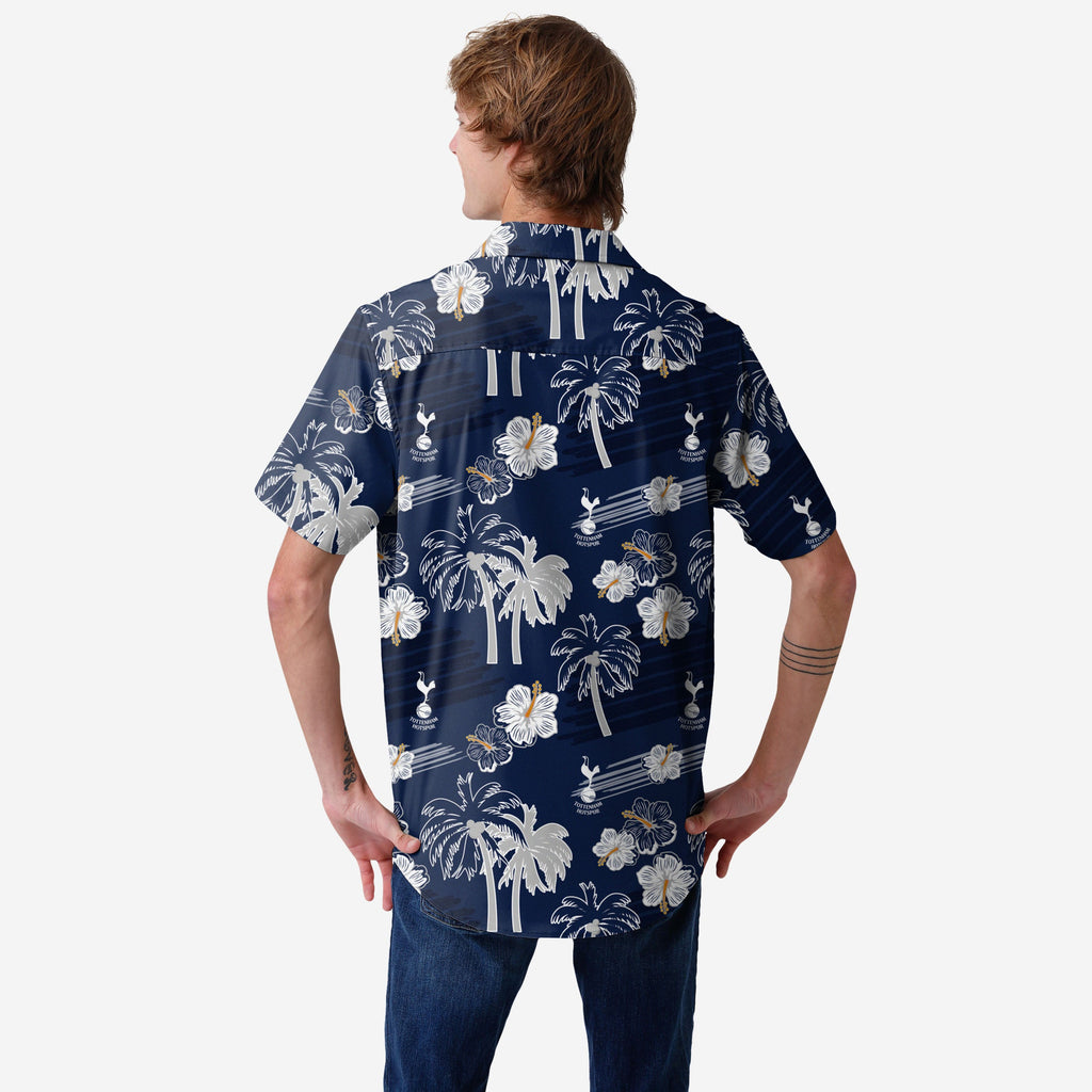 Tottenham Hotspur Islander Tropical Button Up Shirt FOCO | UK