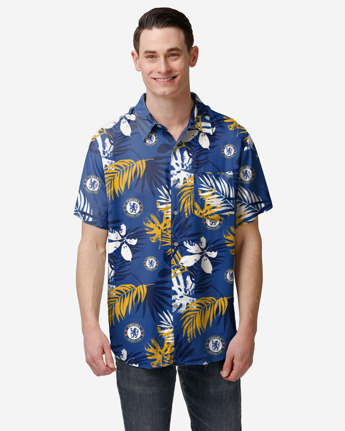 Chelsea FC Floral Button Up Shirt FOCO S - FOCO.com | UK & IRE