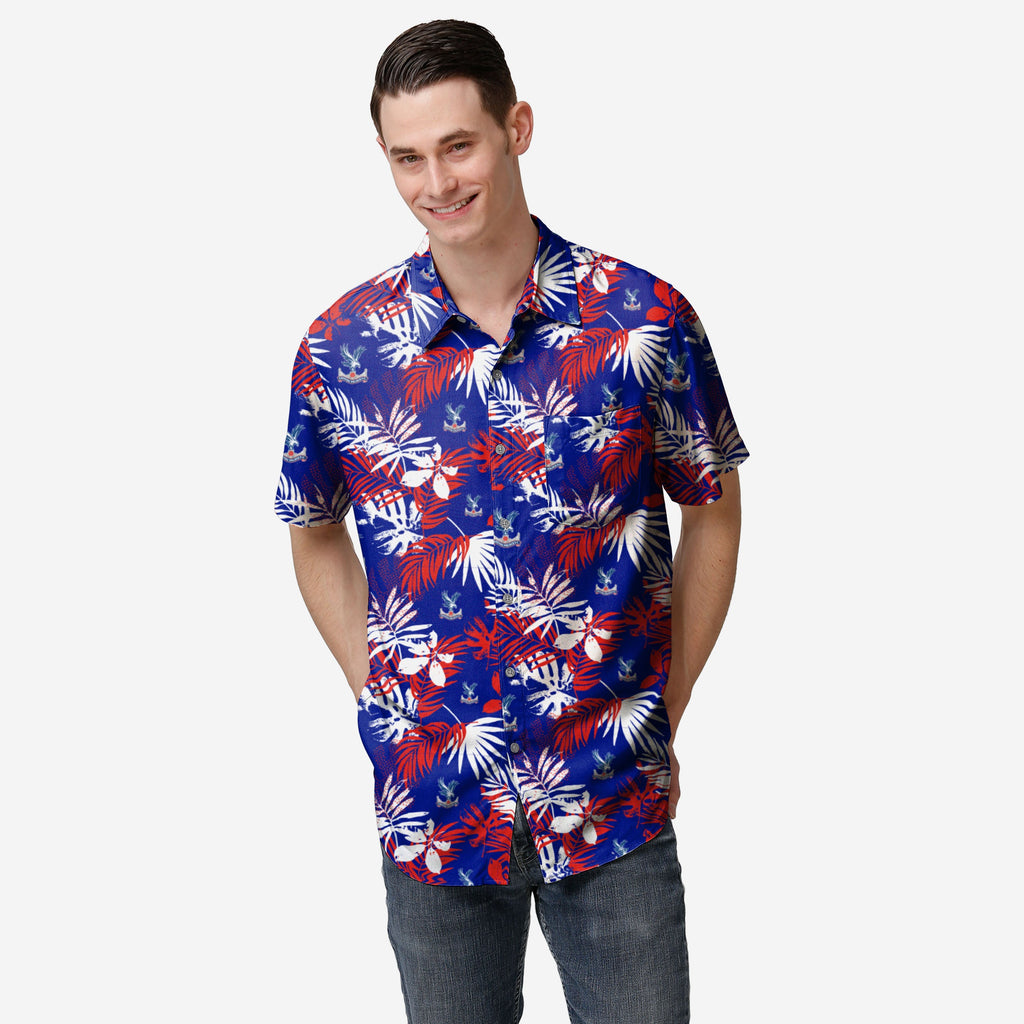 Crystal Palace FC Floral Button Up Shirt FOCO S - FOCO.com | UK & IRE