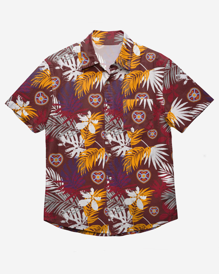 Heart Of Midlothian FC Floral Button Up Shirt FOCO - FOCO.com | UK & IRE