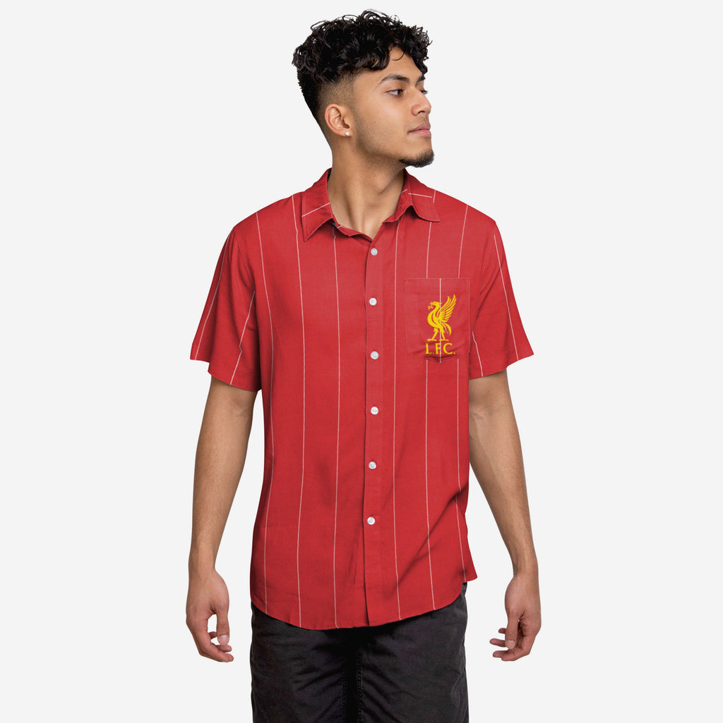 Liverpool FC Button Up Shirt FOCO S - FOCO.com | UK & IRE