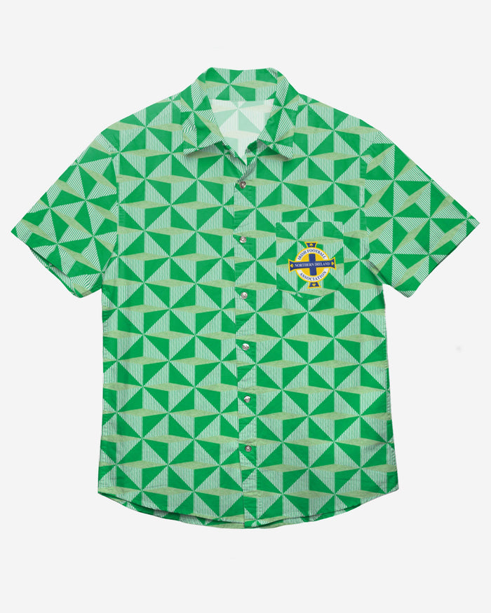 Northern Ireland Retro Button Up Shirt FOCO - FOCO.com | UK & IRE