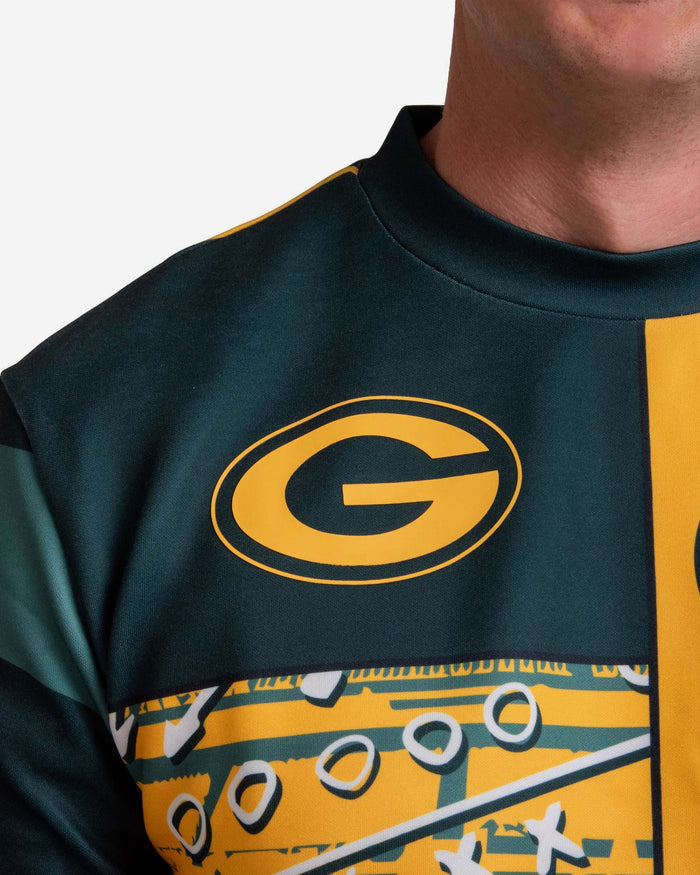 Green Bay Packers Team Art Shirt FOCO - FOCO.com | UK & IRE