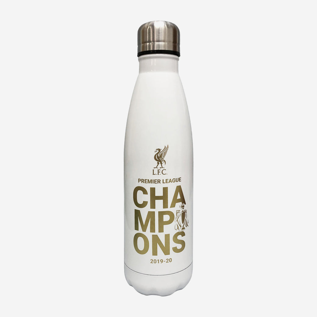 Liverpool FC 2019-20 Champions Gold & White Cool Bottle FOCO - FOCO.com | UK & IRE