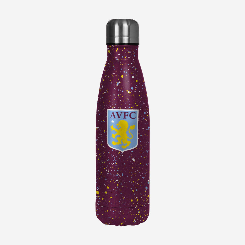 Aston Villa FC Paint Splatter Cool 500 mL Bottle FOCO - FOCO.com | UK & IRE