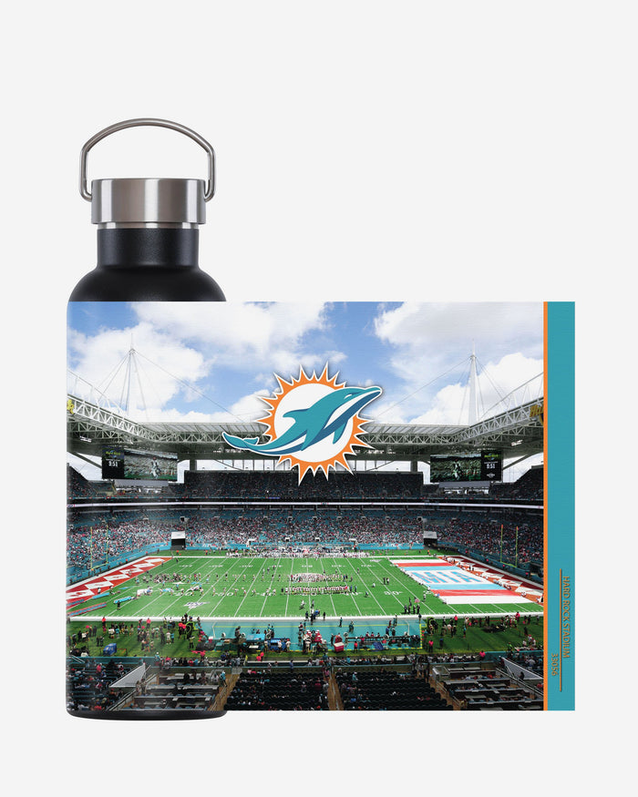 Miami Dolphins Home Field Hydration 750 mL Bottle FOCO - FOCO.com | UK & IRE