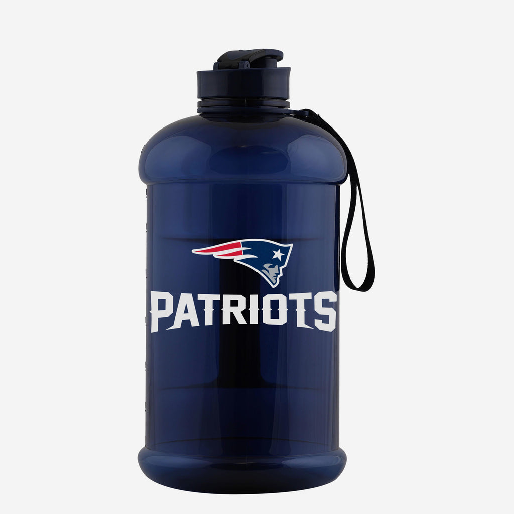 New England Patriots 2000 mL Clear Sports Bottle FOCO - FOCO.com | UK & IRE