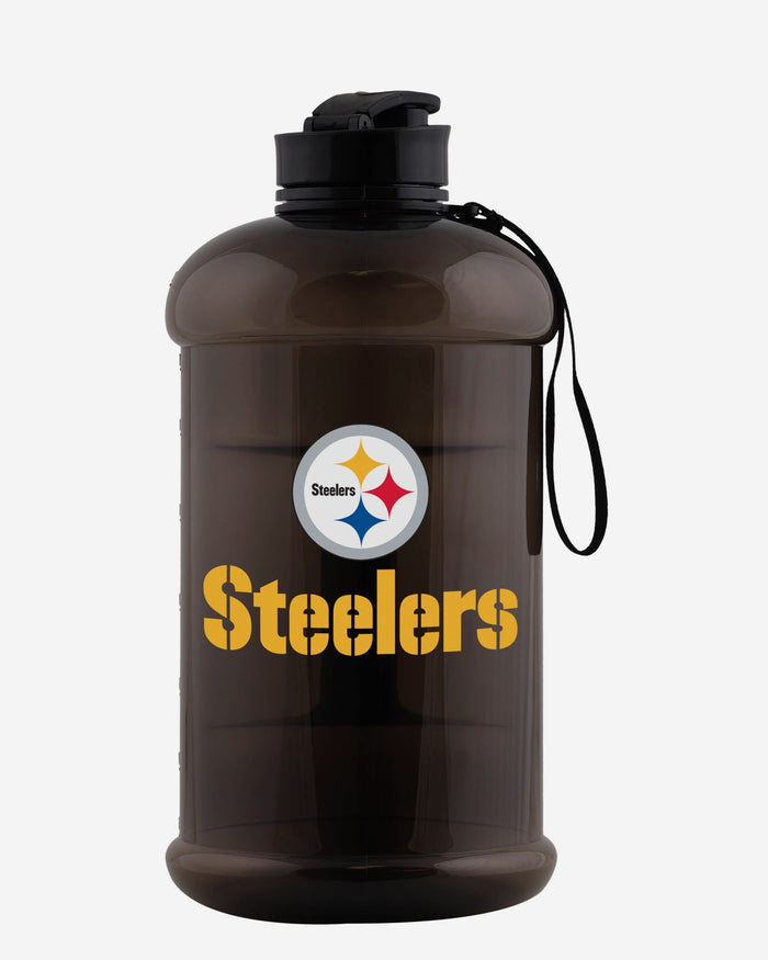 Pittsburgh Steelers 2000 mL Clear Sports Bottle FOCO - FOCO.com | UK & IRE