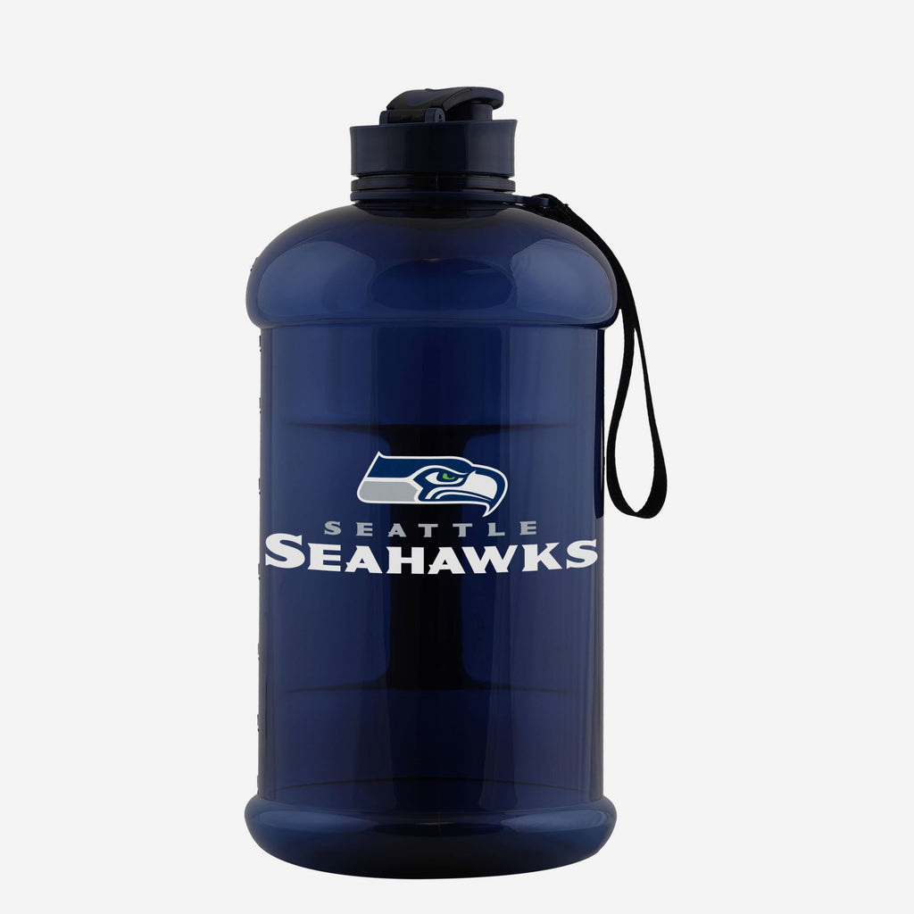 Seattle Seahawks 2000 mL Clear Sports Bottle FOCO - FOCO.com | UK & IRE