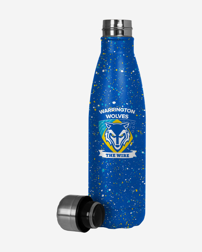 Warrington Wolves Paint Splatter Cool 500 mL Bottle FOCO - FOCO.com | UK & IRE