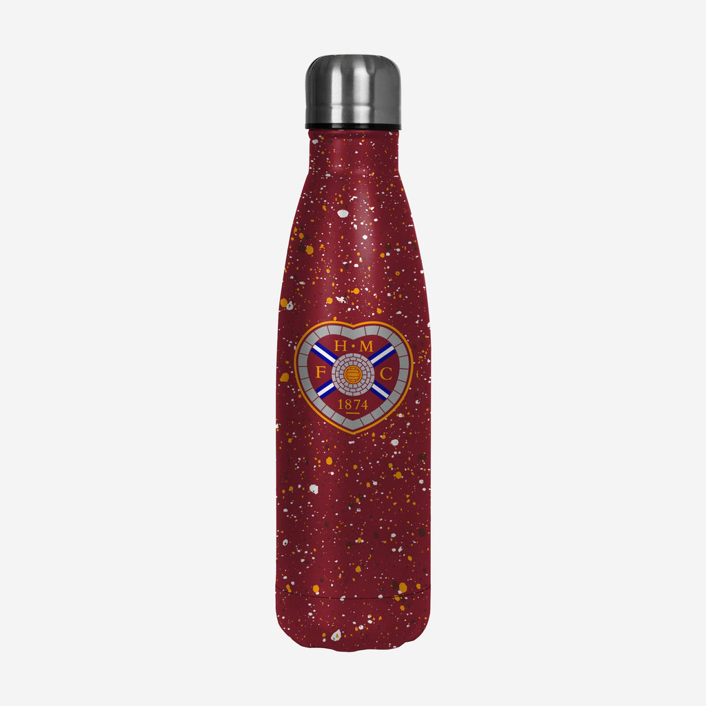 Heart Of Midlothian FC Paint Splatter Cool 500 mL Bottle FOCO - FOCO.com | UK & IRE