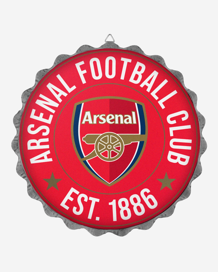 Arsenal FC Wall Mounted Bottlecap Sign FOCO - FOCO.com | UK & IRE