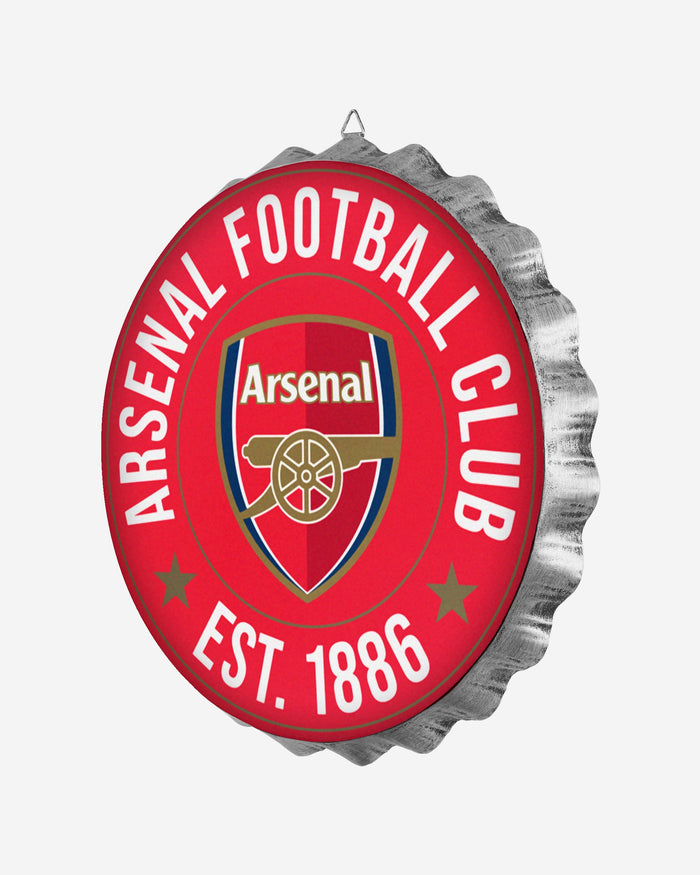 Arsenal FC Wall Mounted Bottlecap Sign FOCO - FOCO.com | UK & IRE