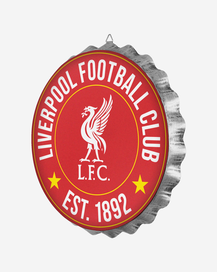 Liverpool FC Wall Mounted Bottlecap Sign FOCO - FOCO.com | UK & IRE