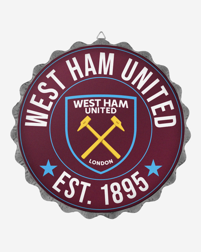 West Ham United FC Wall Mounted Bottlecap Sign FOCO - FOCO.com | UK & IRE