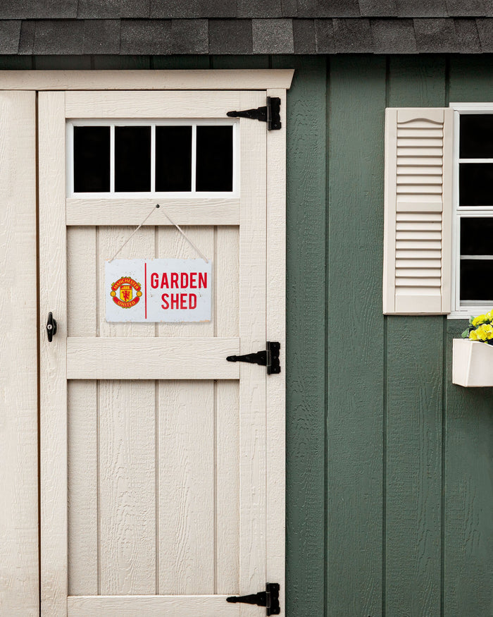 Manchester United FC Garden Shed Hanging Sign FOCO - FOCO.com | UK & IRE