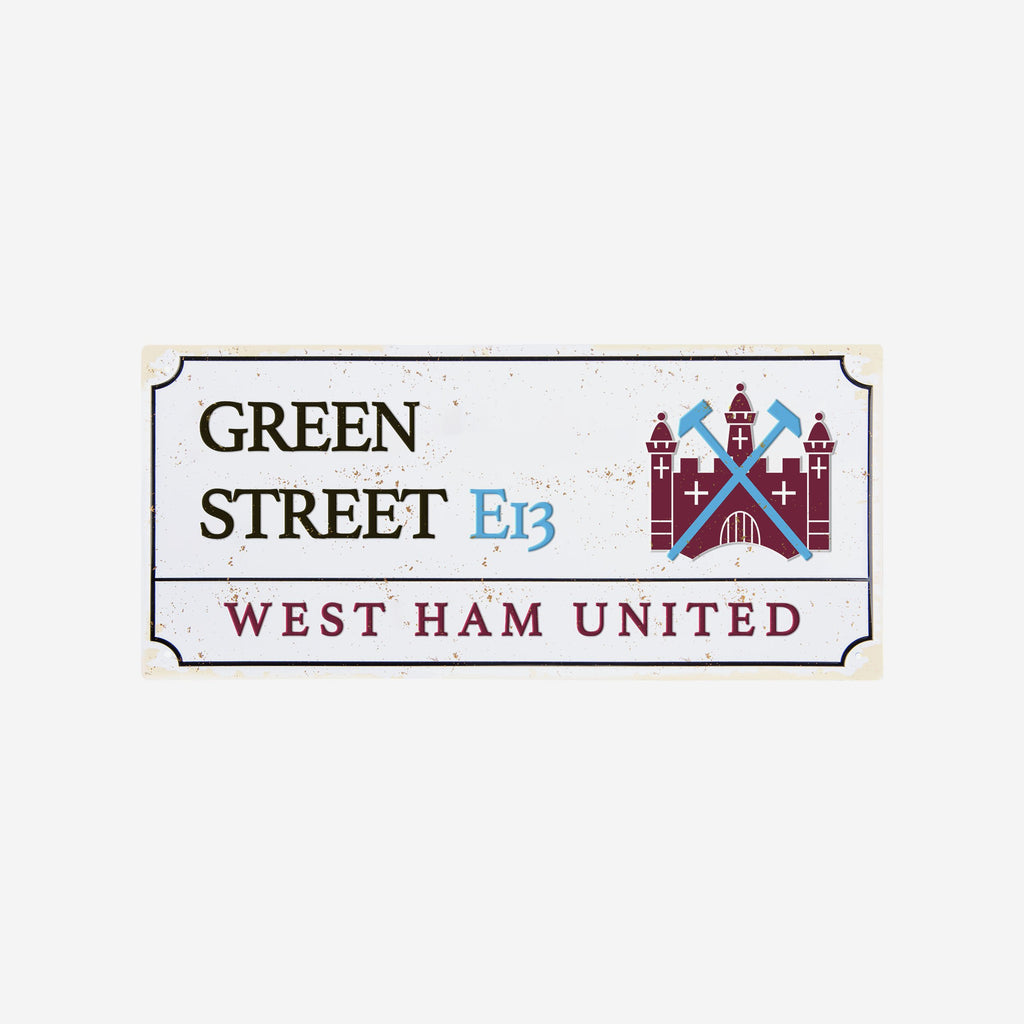 West Ham United FC Retro Street Sign FOCO - FOCO.com | UK & IRE