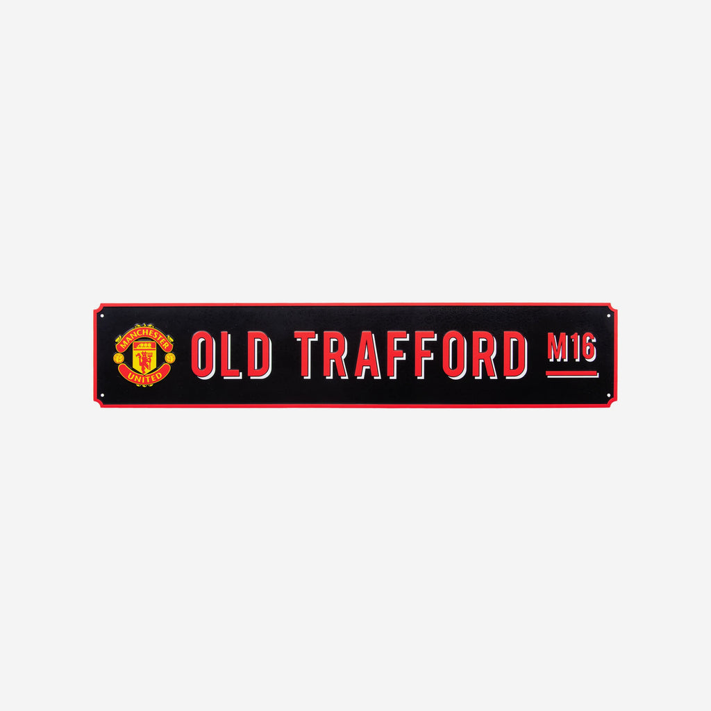 Manchester United FC Vintage Street Sign FOCO - FOCO.com | UK & IRE