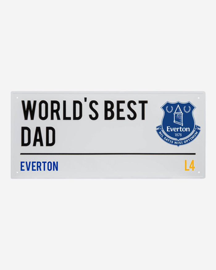 Everton FC Worlds Best Dad Street Sign FOCO - FOCO.com | UK & IRE