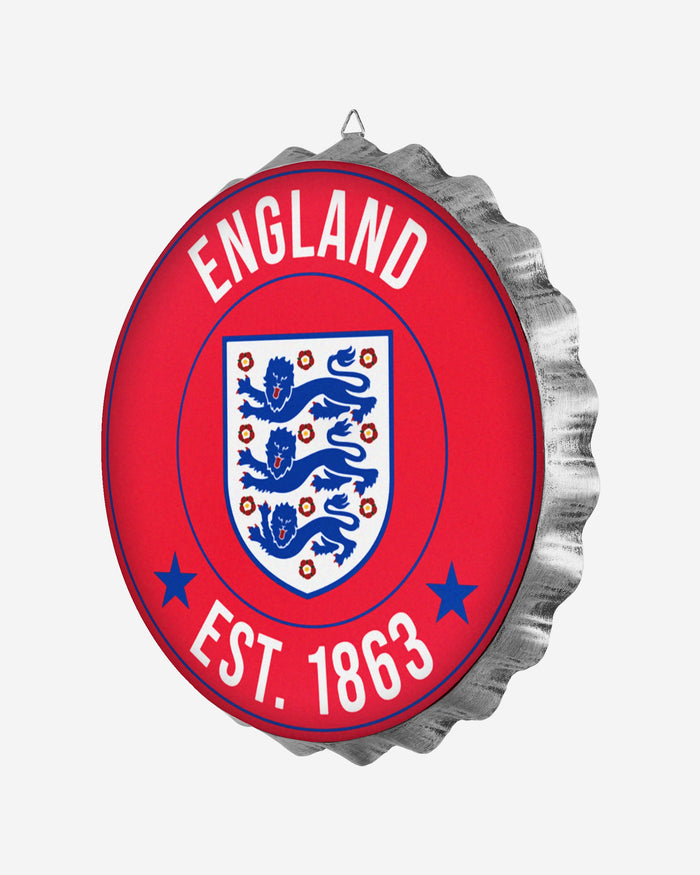 England Wall Mounted Bottlecap Sign FOCO - FOCO.com | UK & IRE